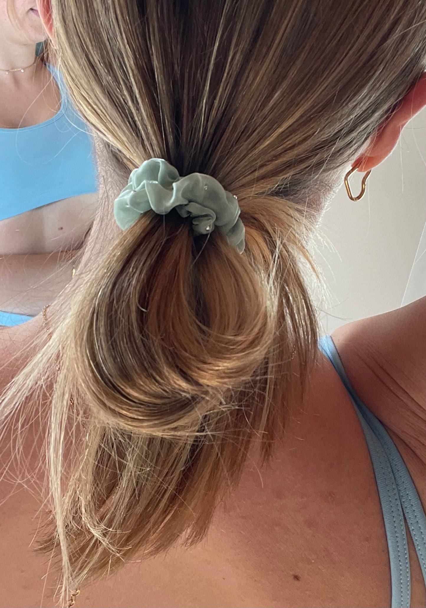 the Opalite Bracelet/Scrunchie