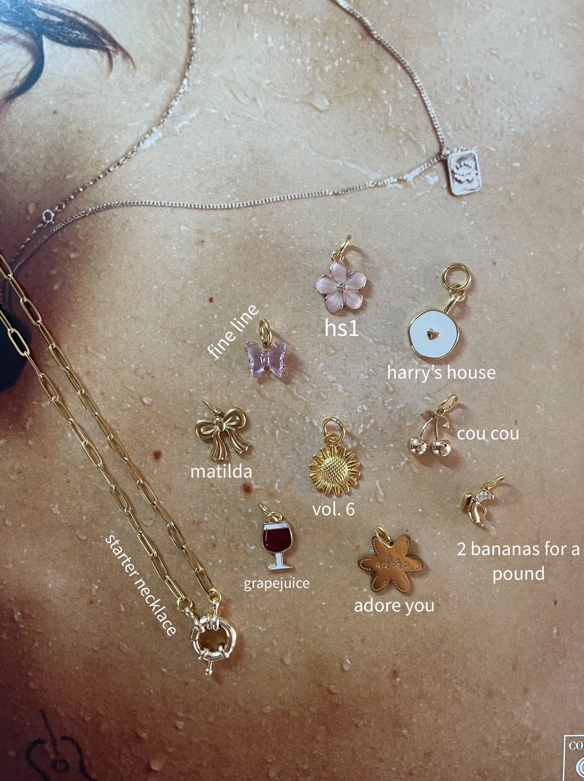Harry Necklace-Design your own (PREORDER)