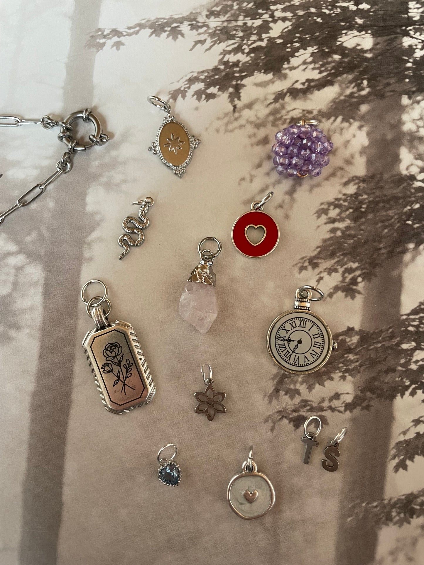 SILVER CHARM ONLY - Tay Tay Necklace