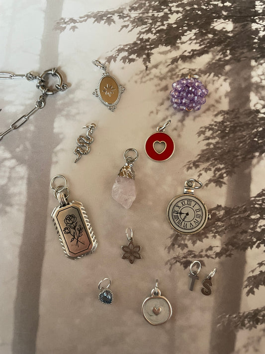 SILVER CHARM ONLY - Tay Tay Necklace