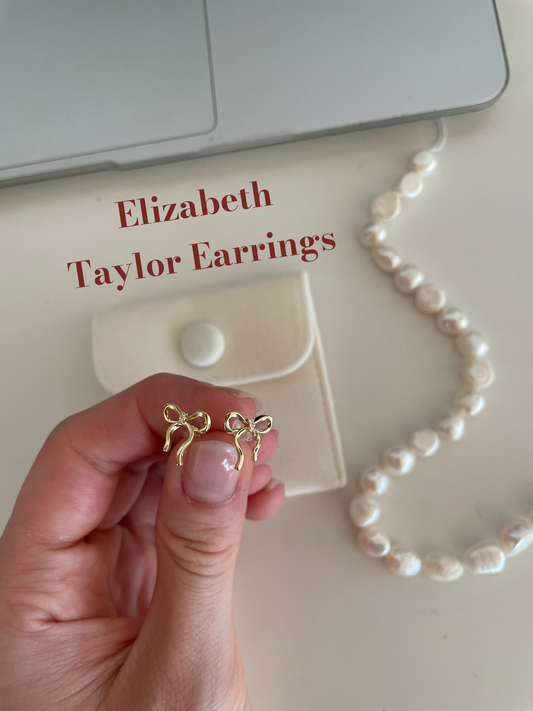 the Elizabeth Taylor earrings