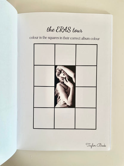 Tay Tay Activity Book/PREORDER