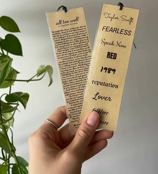 Tay Tay Bookmark