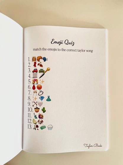 Tay Tay Activity Book/PREORDER